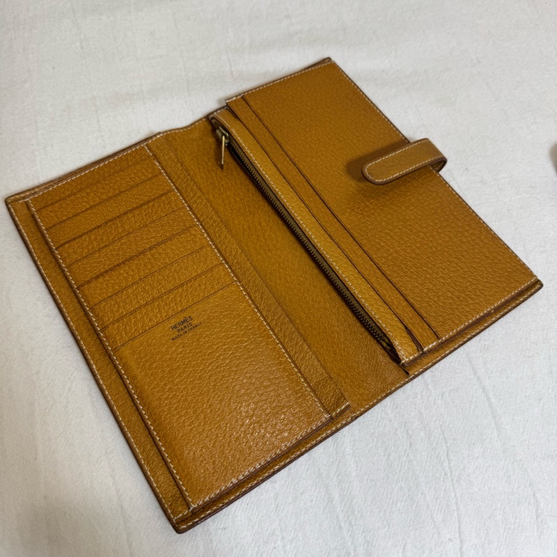 Hermès 駝色長夾-15