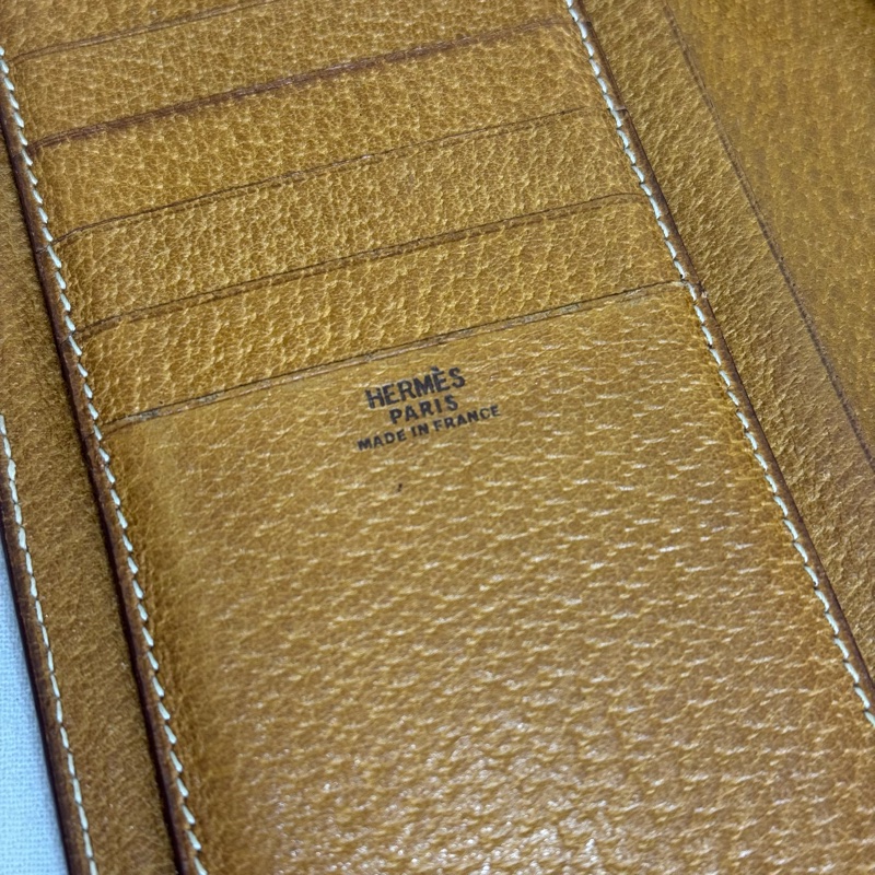 Hermès 駝色長夾-16