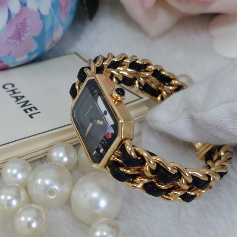 Chanel H0001 🎀實品拍照🎀香奈兒首映系列premiere手錶M尺寸~二手-9