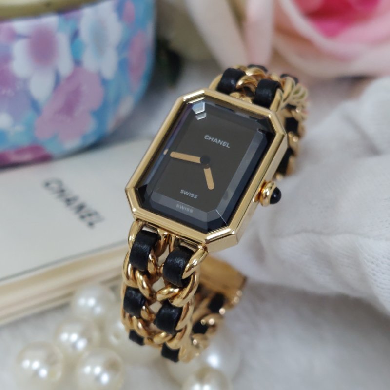 Chanel H0001 🎀實品拍照🎀香奈兒首映系列premiere手錶M尺寸~二手-12