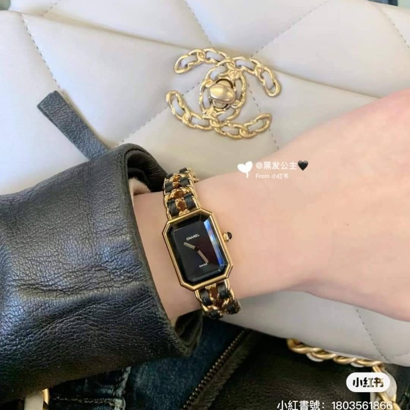 Chanel H0001 🎀實品拍照🎀香奈兒首映系列premiere手錶M尺寸~二手-19