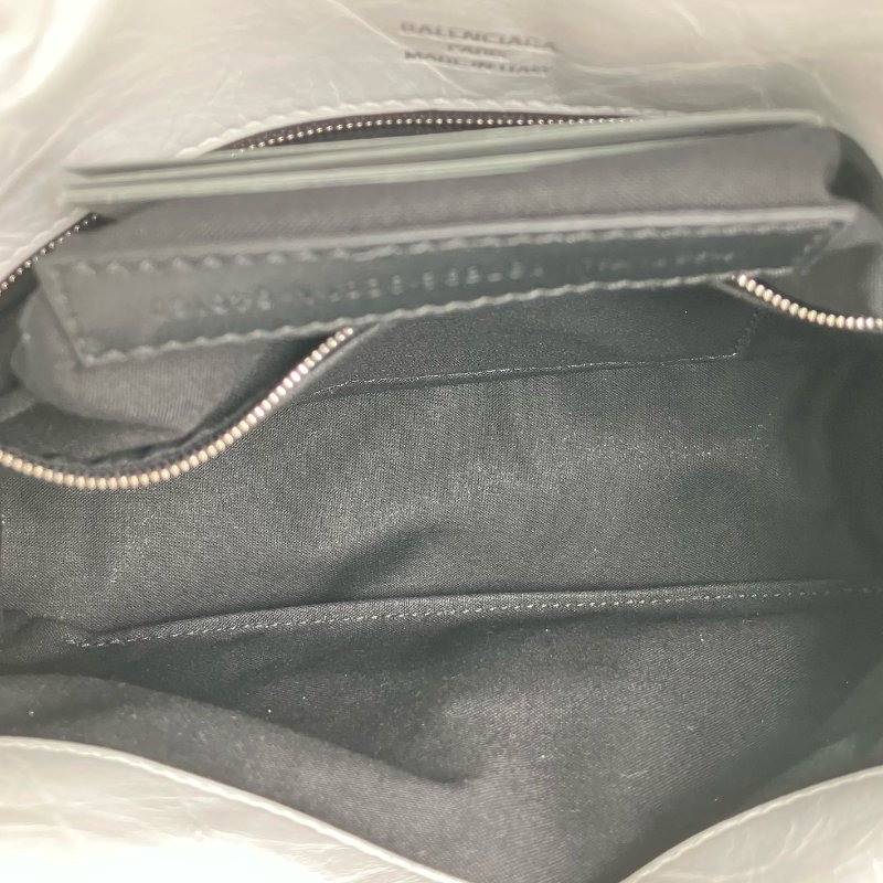☆ Balenciaga 巴黎世家 White Goatskin Monaco Sling Bag 787896 白色山羊皮單肩袋 - 257012386-11