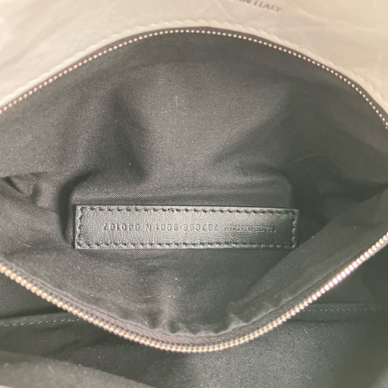 ☆ Balenciaga 巴黎世家 White Goatskin Monaco Sling Bag 787896 白色山羊皮單肩袋 - 257012386-12