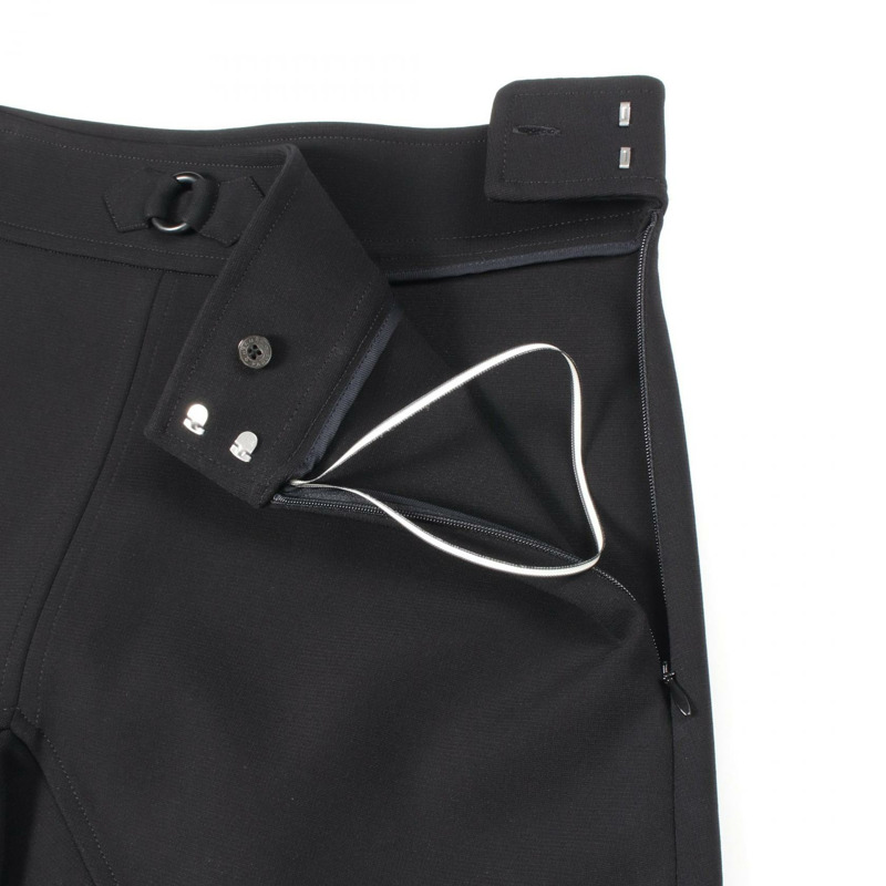 愛馬仕半身裙 3E0315DJ 人造絲黑二手女裝 #40-4