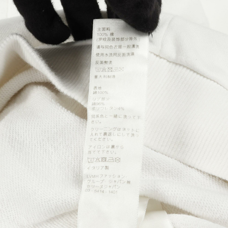 CELINE 寬鬆運動衫 連帽衫 2Y479052H 棉 白色 黑色 二手 男款-3