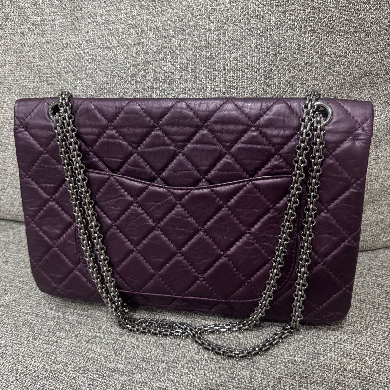 Chanel 香奈兒紫色2.55 大號 -全場唯ㄧ紫色-2