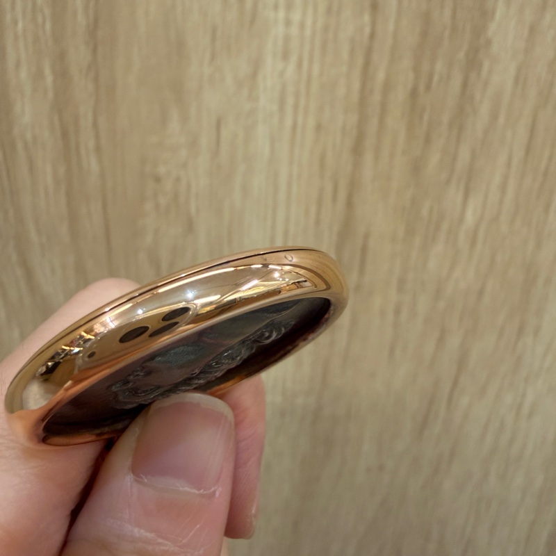 收藏專家！！Bvlgari 750玫瑰金古幣人頭馬雙面項鏈Monete347707-9