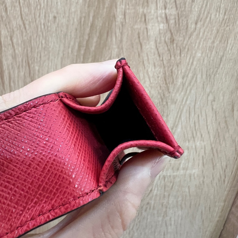 Montblanc 紅牛皮匠心系筆套-6