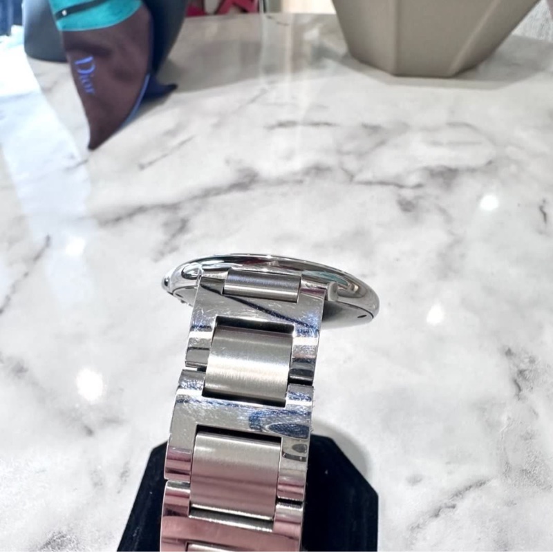 Cartier 精鋼Ballonbleu40mm大型自動上鏈機械腕錶WSBB0040-5