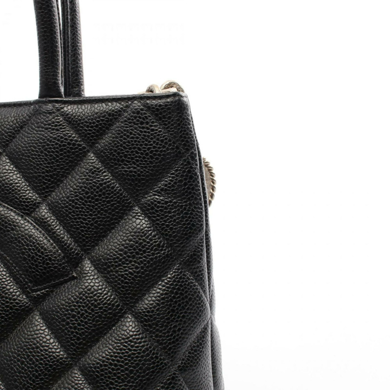 CHANEL 復刻托特包 皮革 女款 黑色 A01804-7