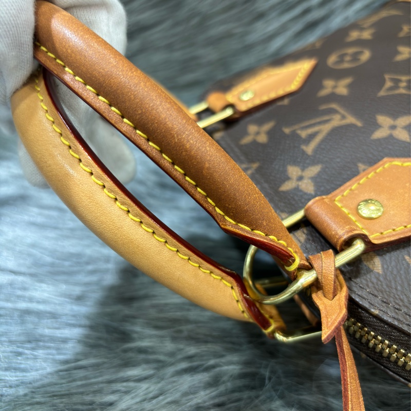 LV M53152 ALMA BB 原花字紋老花 貝殼包手提包斜背包愛瑪包-25