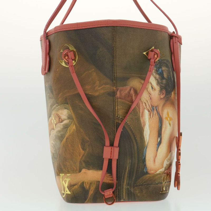 【日本直送】路易威登大師系列 Neverfull MM 手提包 BOUCHER 粉紅 M43357 LV 67499S-3