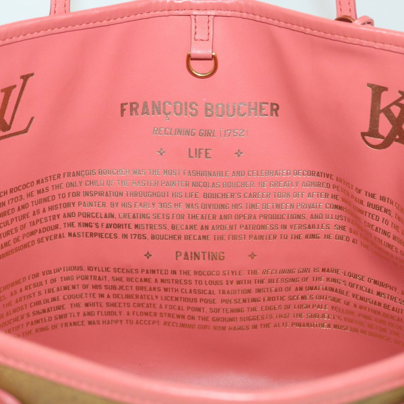 【日本直送】路易威登大師系列 Neverfull MM 手提包 BOUCHER 粉紅 M43357 LV 67499S-24