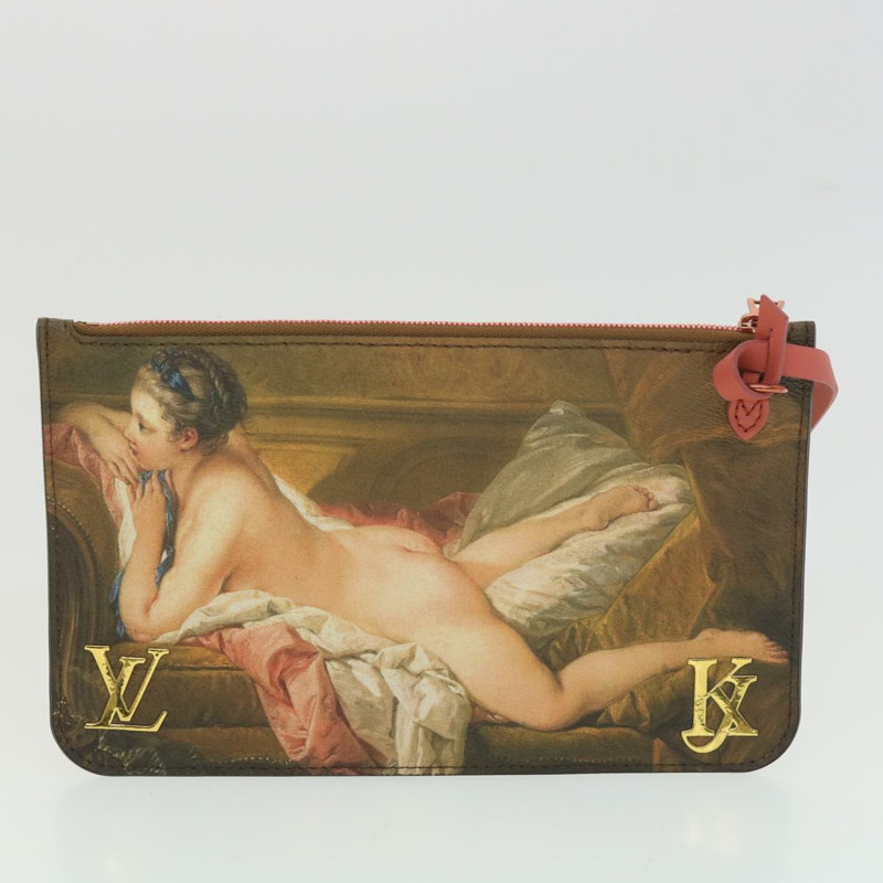 【日本直送】路易威登大師系列 Neverfull MM 手提包 BOUCHER 粉紅 M43357 LV 67499S-28