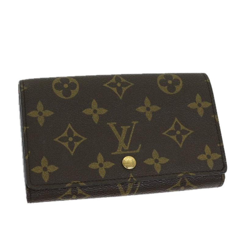 【日本直送】路易威登 Monogram Portefeuille Tresol 錢包 M61736 LV 授權 bs12074-0