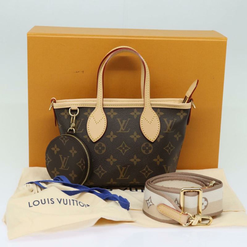 【日本直送】路易威登 Monogram Neverfull BB 手提包 2 款 M46705 LV 正品 74681S-11