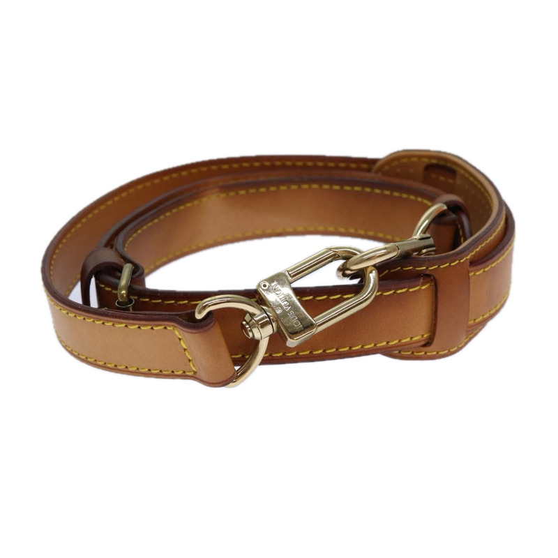 【日本直送】路易威登可調式肩帶皮革 35.4 吋-42.5 吋米色正品 82226-0