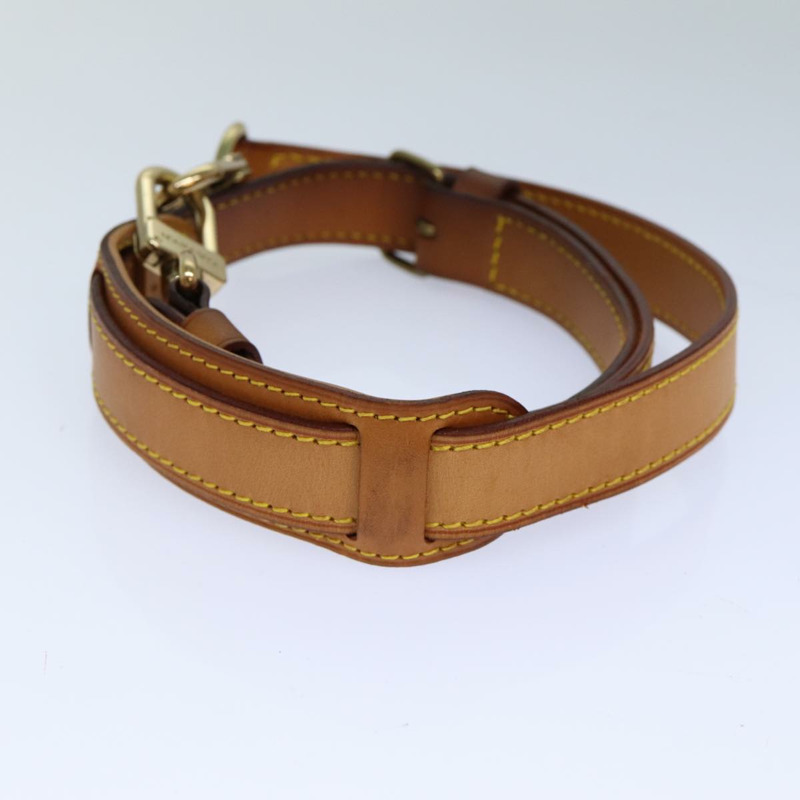 【日本直送】路易威登可調式肩帶皮革 35.4 吋-42.5 吋米色正品 82226-3