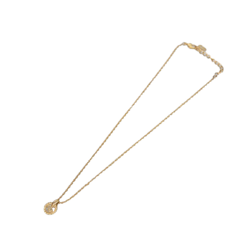 【日本直送】Christian Dior 項鍊 金屬 金 正品 99440-0