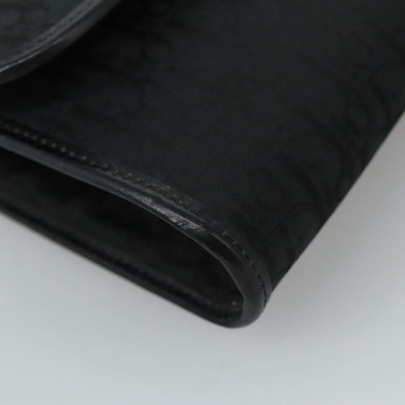 【日本直送】Christian Dior Trotter 帆布鏈條單肩包 黑金 正品 yk15936-14