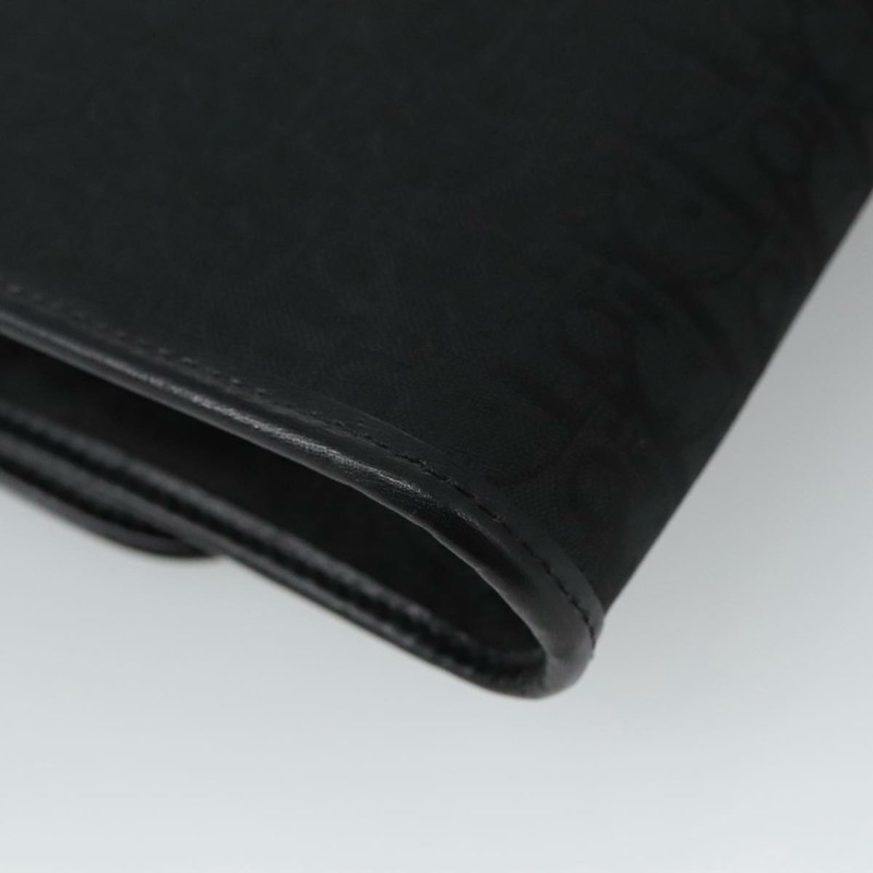 【日本直送】Christian Dior Trotter 帆布鏈條單肩包 黑金 正品 yk15936-16