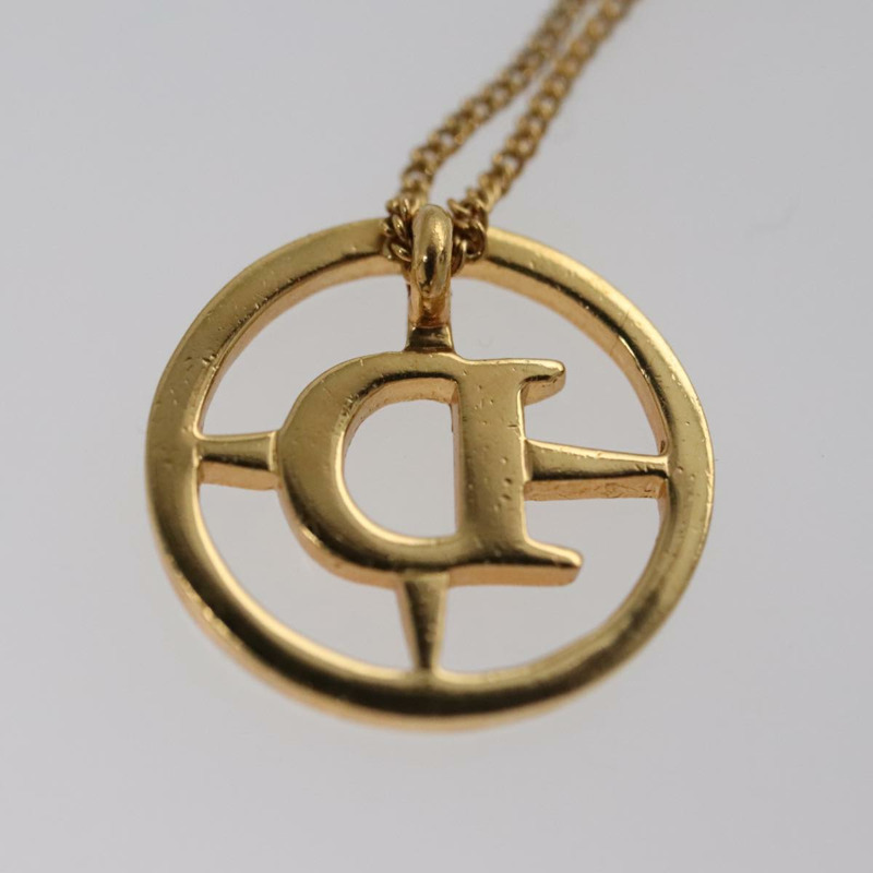 【日本直送】Christian Dior 項鍊 金屬 金 正品 103088-4