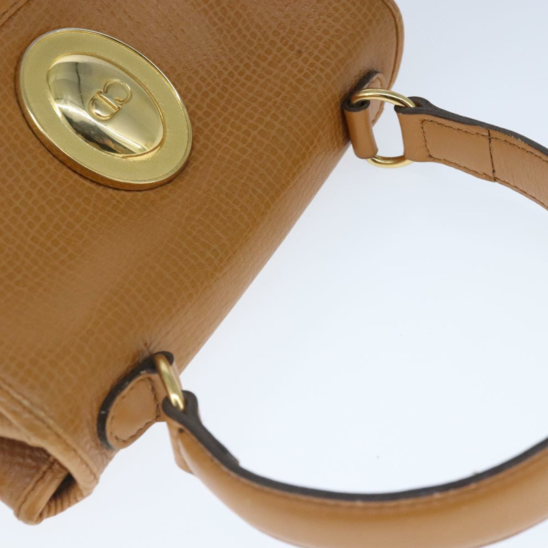 【日本直送】Christian Dior 手提包 皮革 2 款 棕色 正品 103766-5