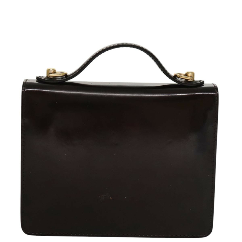 【日本直送】路易威登 Vernis Monceau BB 手提包 2way Amarante M91580 LV 正品 101839-1