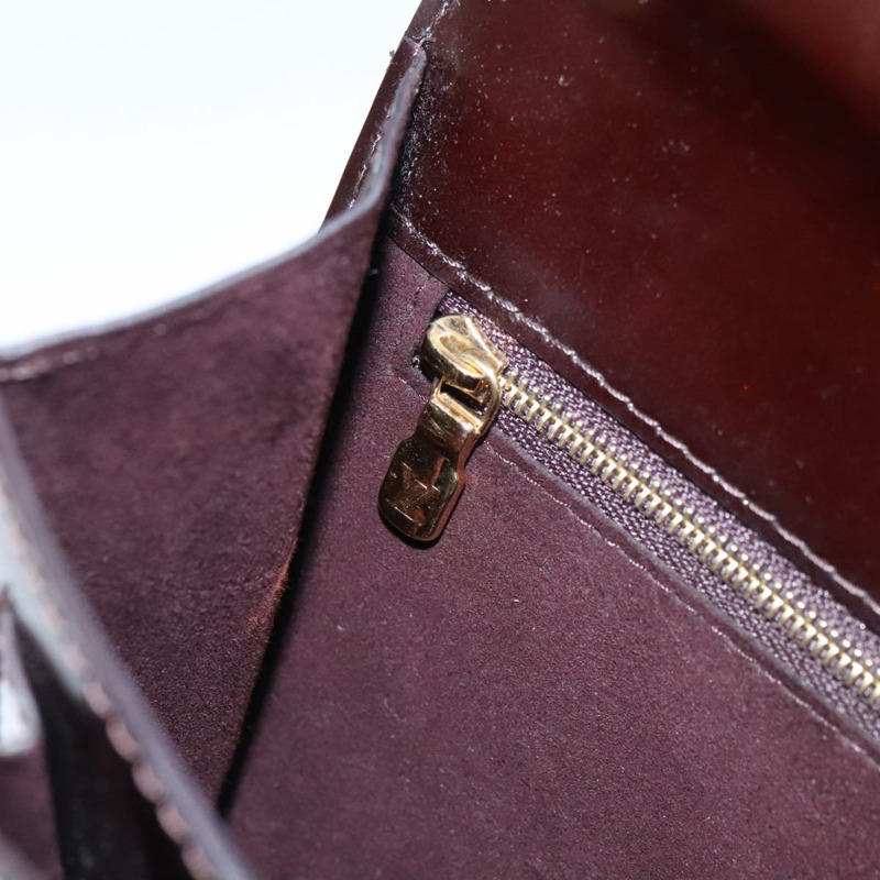 【日本直送】路易威登 Vernis Monceau BB 手提包 2way Amarante M91580 LV 正品 101839-22