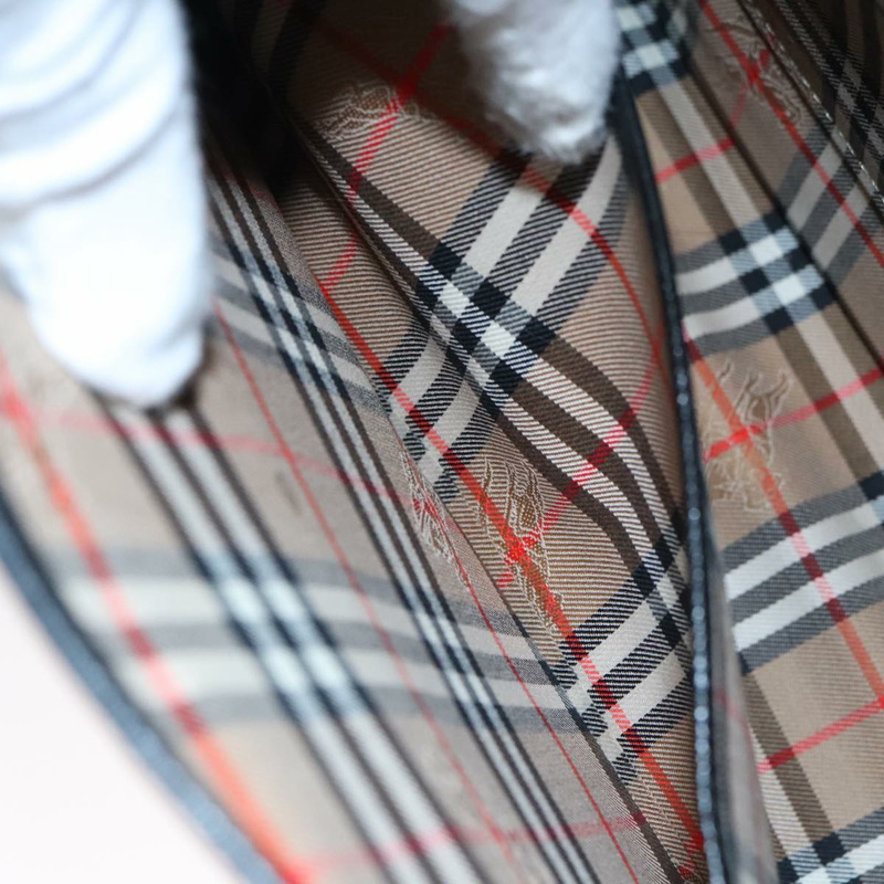 【日本直送】Burberry 手提包 皮革 2 款 黑色 銀色 正品 ep6872-19