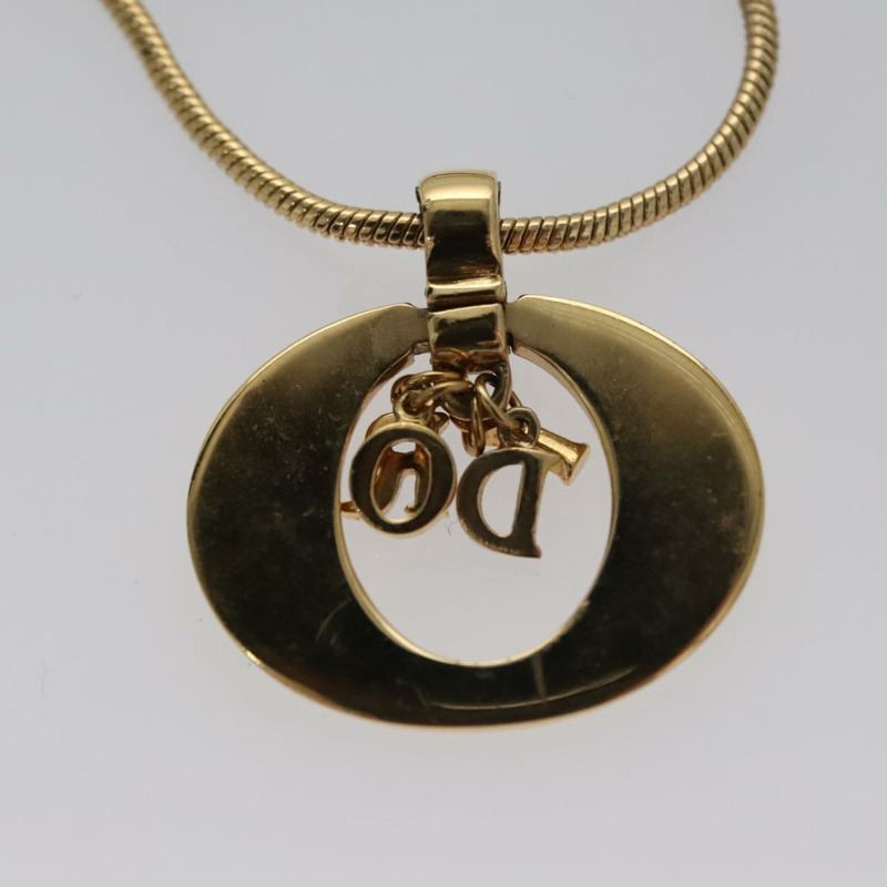 【日本直送】Christian Dior 項鍊 金屬 金 Auth am7410-5