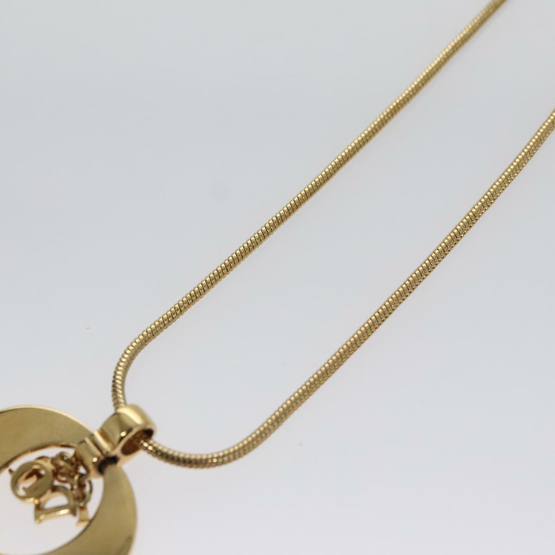 【日本直送】Christian Dior 項鍊 金屬 金 Auth am7410-8