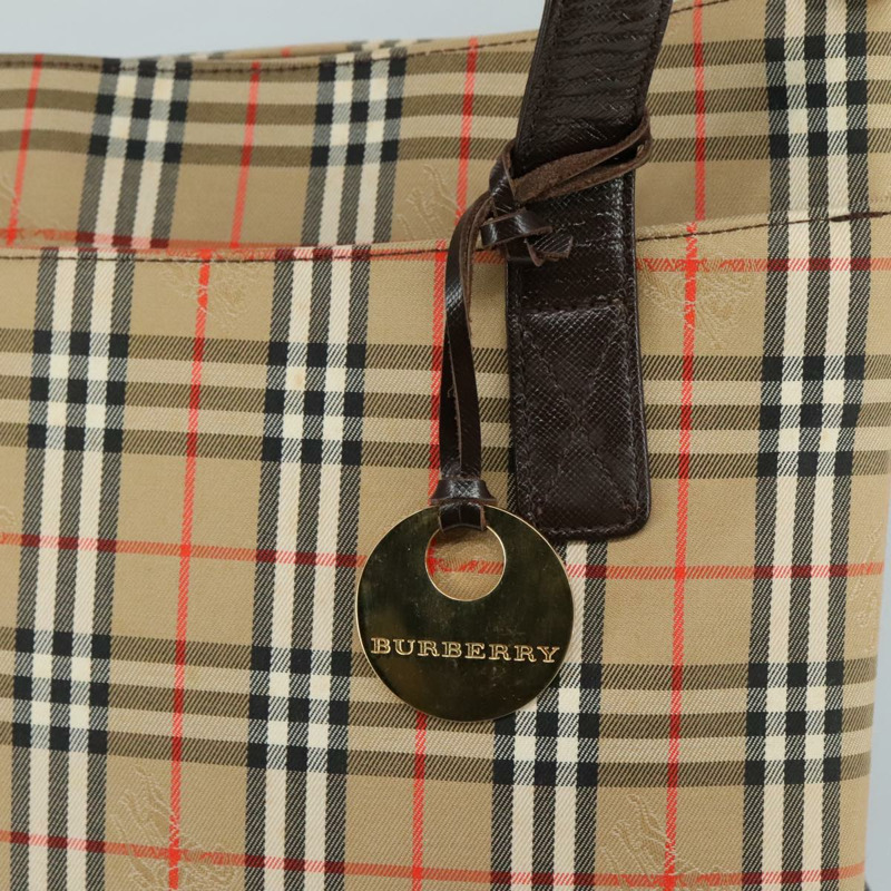【日本直送】BURBERRY Nova 格紋背包背包 米色 正品 103388-9