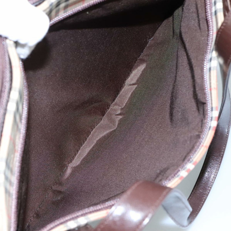 【日本直送】BURBERRY Nova 格紋背包背包 米色 正品 103388-21