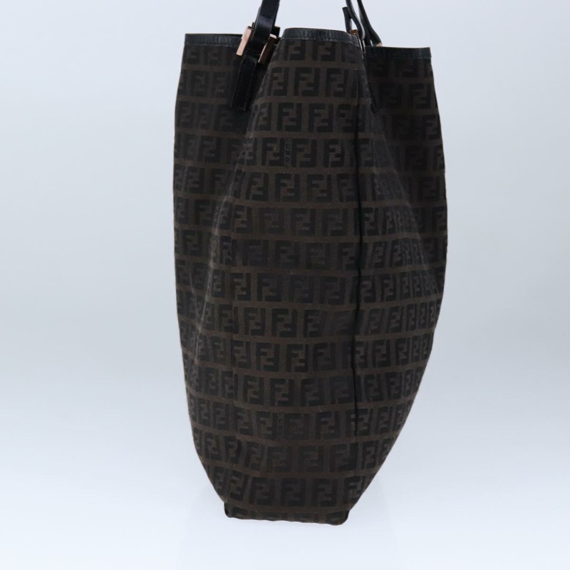 【日本直送】FENDI Zucchino 帆布托特包 棕色 正品 am7529-3