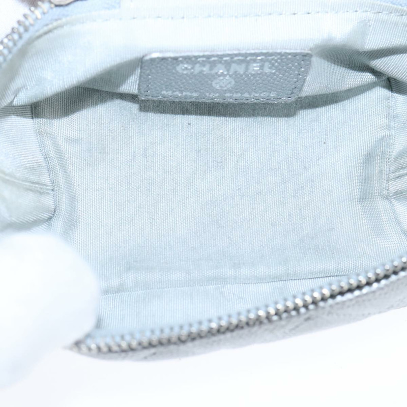 【日本直送】香奈兒 Matelasse 手提包 魚子醬色 2 款 銀色 CC 正品 bs21131-9