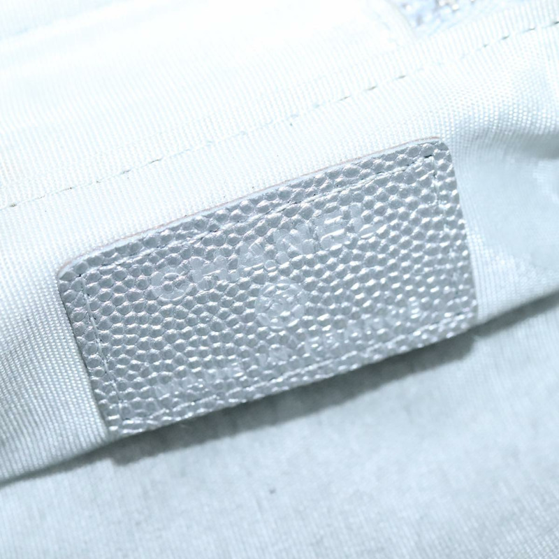 【日本直送】香奈兒 Matelasse 手提包 魚子醬色 2 款 銀色 CC 正品 bs21131-20