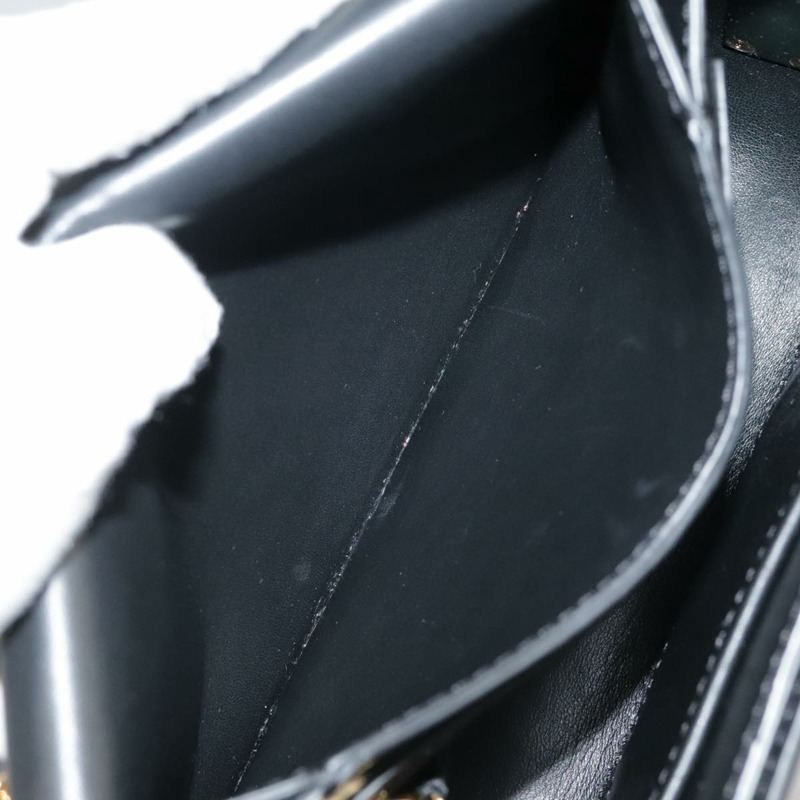 【日本直送】華倫天奴 (VALENTINO) 鏈條單肩包 皮革 黑金色 正品 100869-24