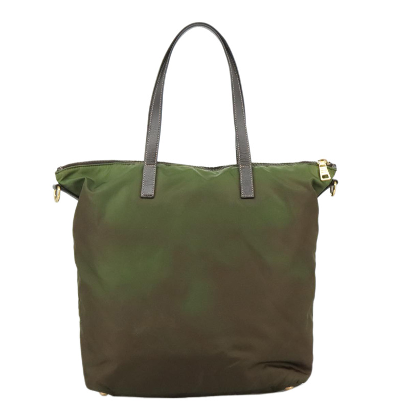 【日本直送】PRADA 手提包 尼龍 2way 卡其色 正品 109279-1