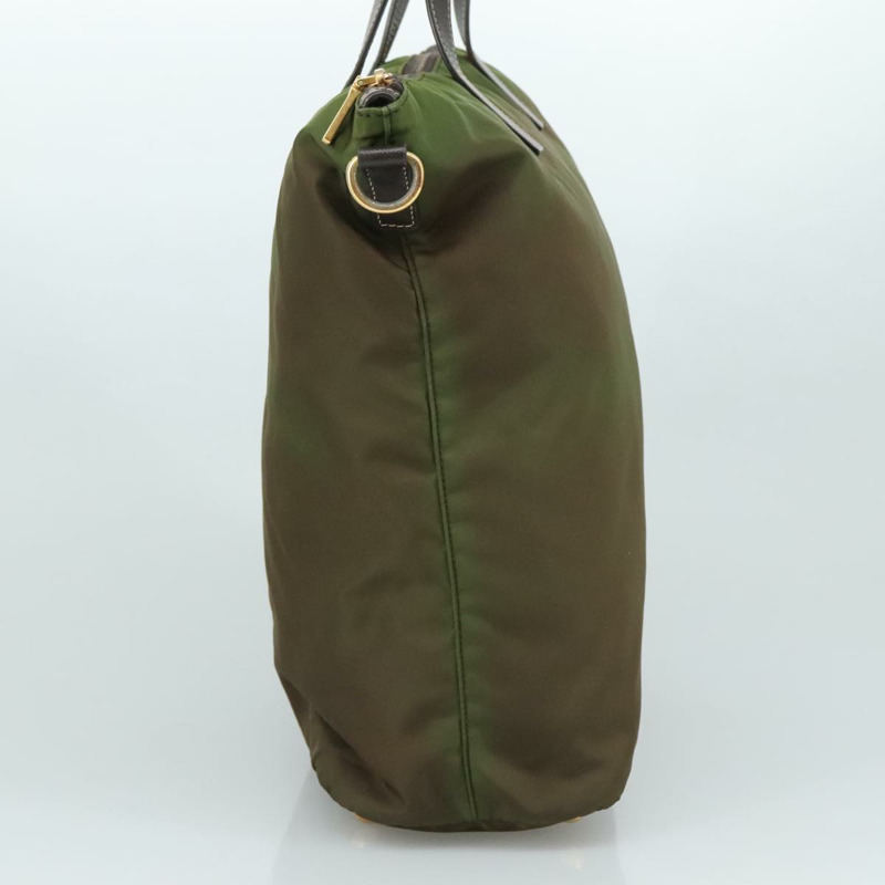 【日本直送】PRADA 手提包 尼龍 2way 卡其色 正品 109279-2