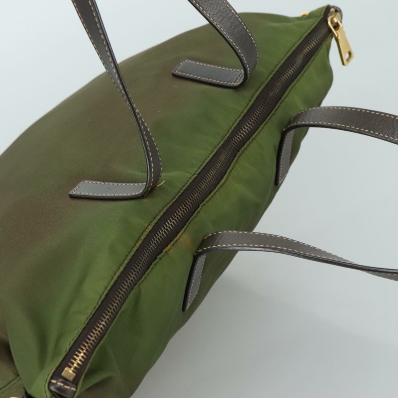 【日本直送】PRADA 手提包 尼龍 2way 卡其色 正品 109279-5
