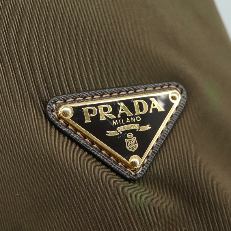 【日本直送】PRADA 手提包 尼龍 2way 卡其色 正品 109279-16