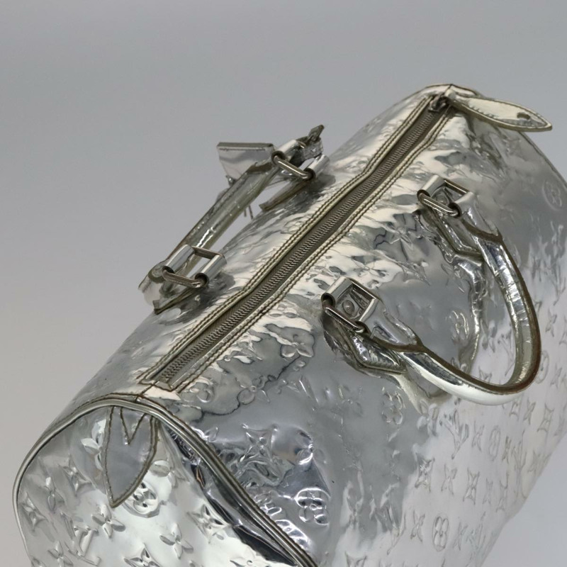 【日本直送】路易威登 Monogram Miroir Speedy 35 手提包銀色 M95786 LV 授權 106317A-5