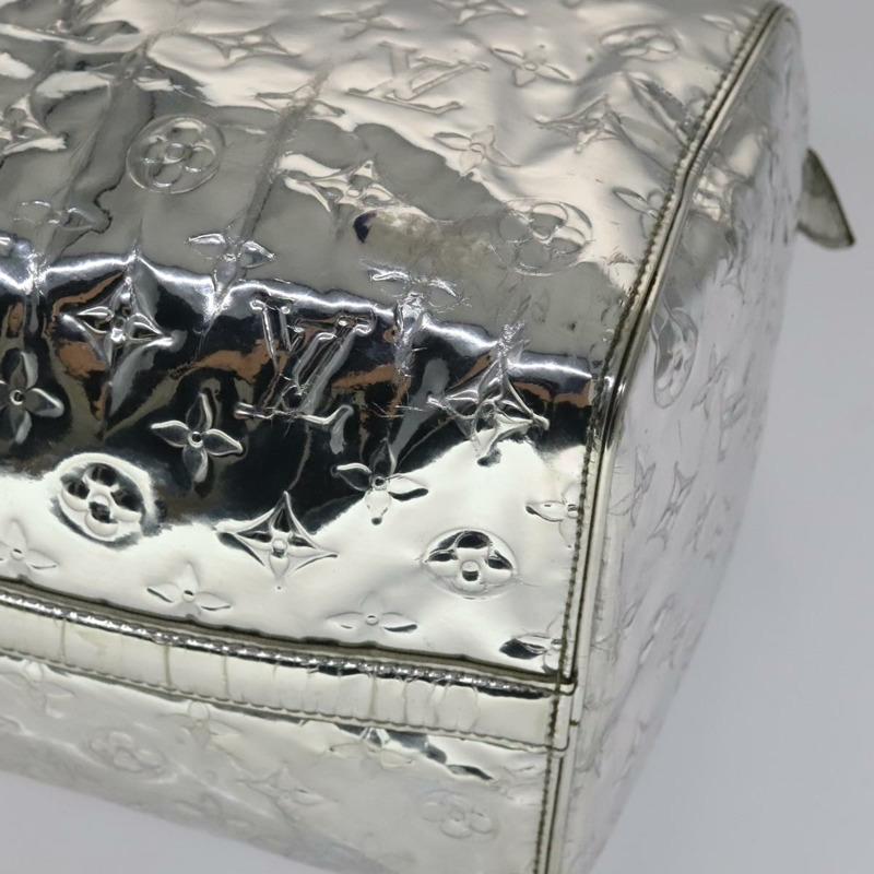 【日本直送】路易威登 Monogram Miroir Speedy 35 手提包銀色 M95786 LV 授權 106317A-13