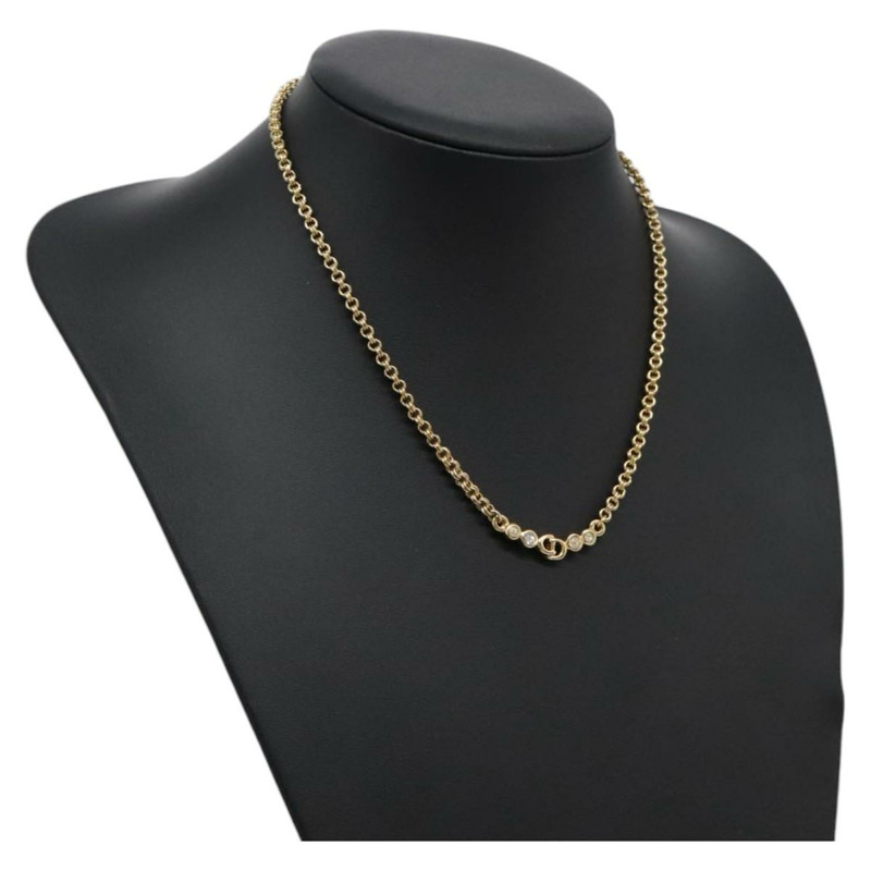 【日本直送】Christian Dior 項鍊 金屬 金 正品 FF6874-0