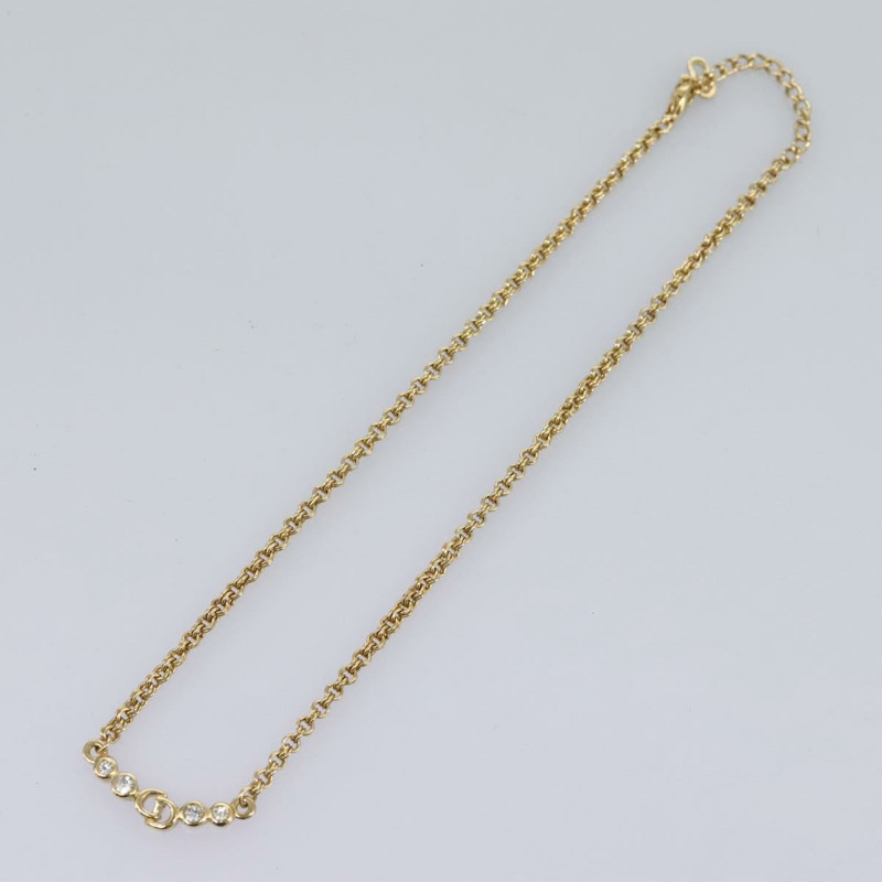 【日本直送】Christian Dior 項鍊 金屬 金 正品 FF6874-1