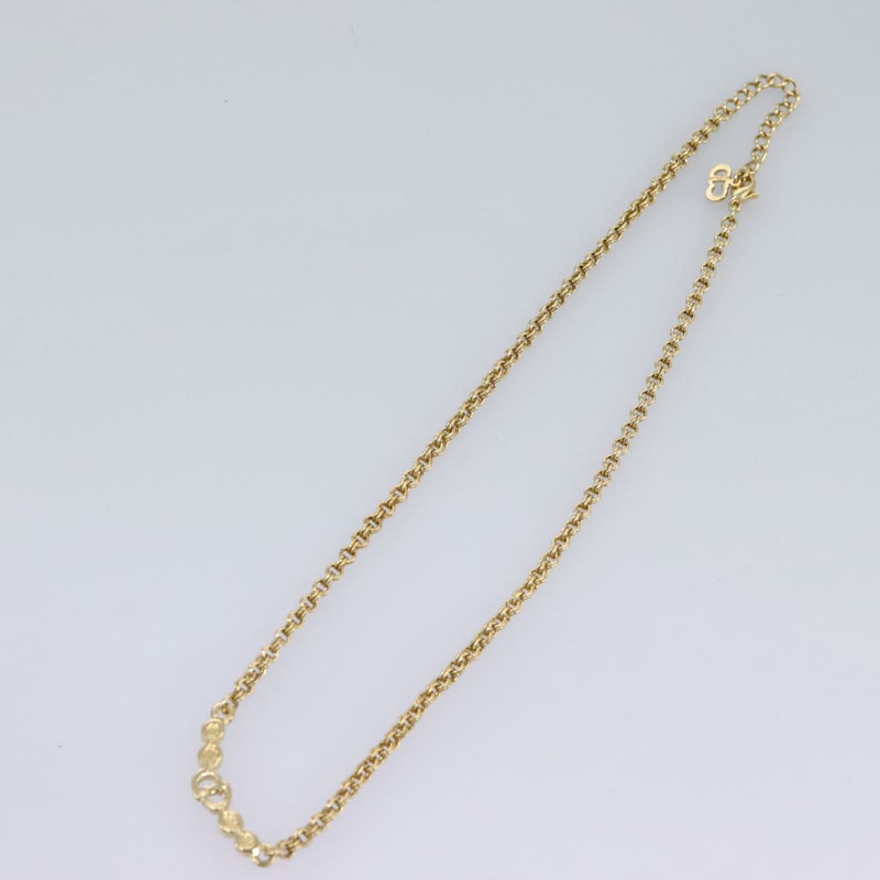 【日本直送】Christian Dior 項鍊 金屬 金 正品 FF6874-6