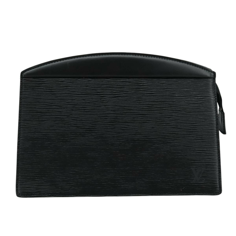 【日本直送】路易威登 Epi Trousse Crete 手拿包 黑色 M48402 LV 授權 110654-12