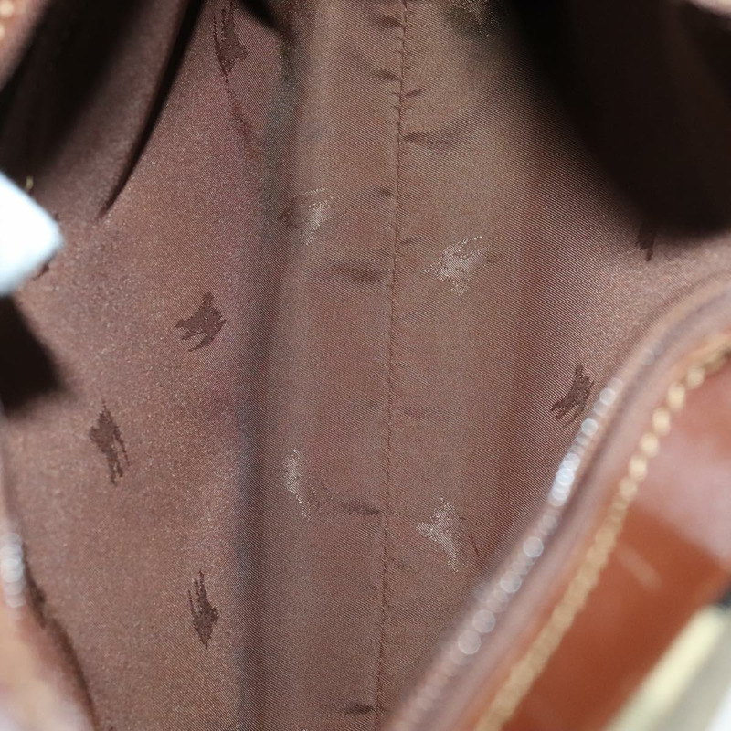 【日本直送】BURBERRY Nova 格紋肩背包 PVC 皮革 米色 正品 yk16862-11