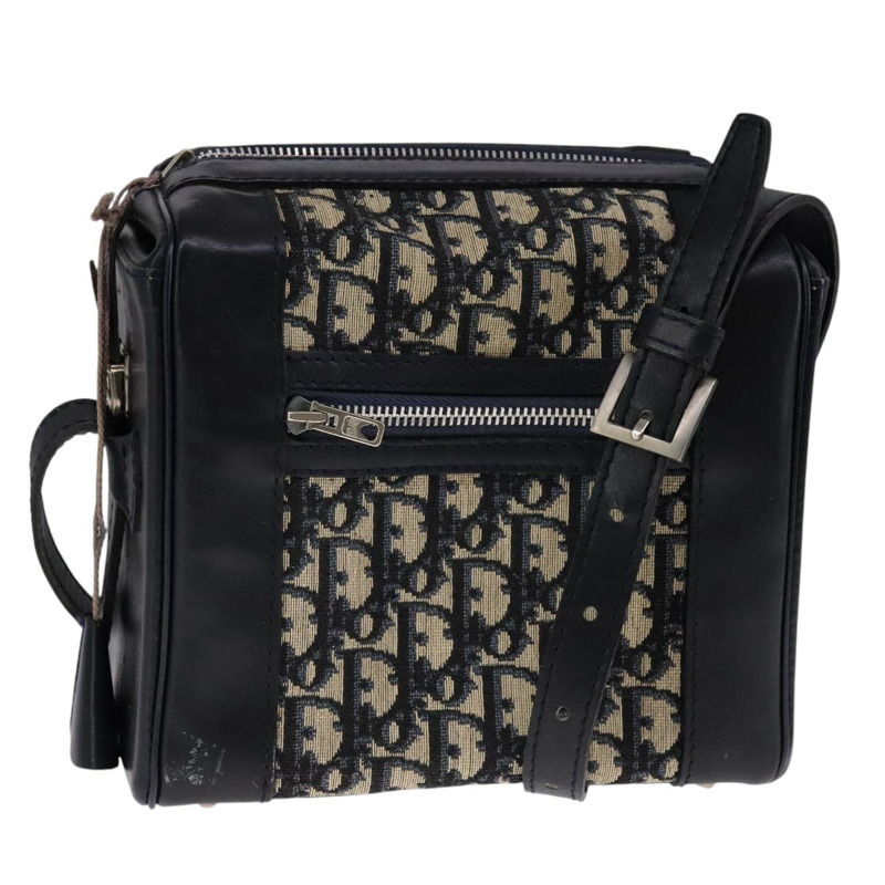 【日本直送】Christian Dior Trotter帆布肩背包 海軍藍 正品 111522-0